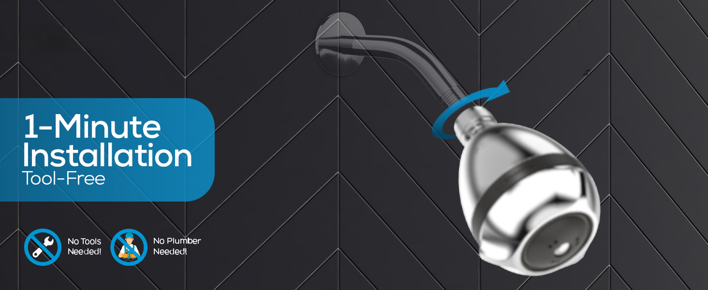 Best Shower Head for Low Water Pressure - The Fire Hydrant Spa Massager Shower Head 2.5 GPM at 80 PSI