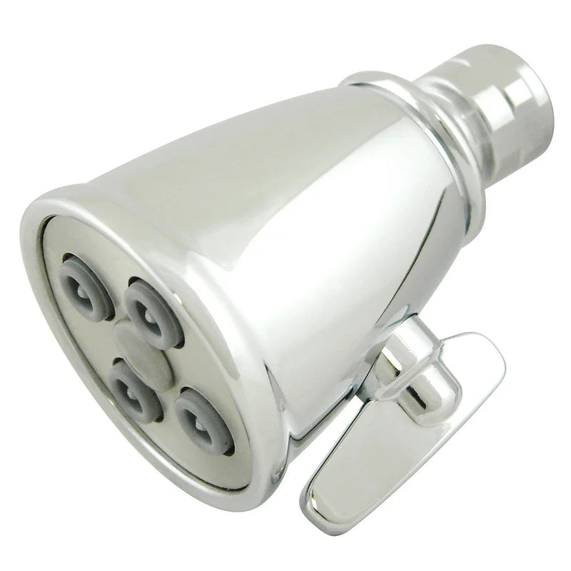 Fire Hydrant Symphony 4 Jet 2-5/16-Inch Round Adjustable Jet Spray Brass Shower Head