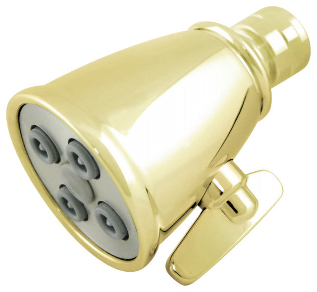 Fire Hydrant Symphony 4 Jet 2-5/16-Inch Round Adjustable Jet Spray Brass Shower Head