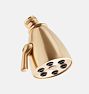 Fire Hydrant Presidental 6 Jet 2-15/16-Inch Round Adjustable Old Fashioned Cross Pattern Jet Spray Brass Shower Head